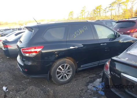 2014 Nissan Pathfinder Hybrid Sl from USA, damaged, VIN 5N1CR2MM7EC644446